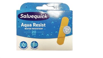 ORKLA Salvequick Aqua Resist vodootporni flasteri 1 pakiranje - 20 kom