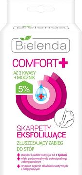 Bielenda Comfort + piling čarapice za stopala 1 pakiranje - 2 kom