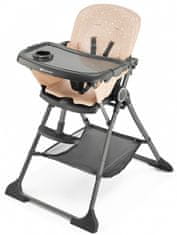 Kinderkraft FOLDEE sklopiva stolica, ružičasta