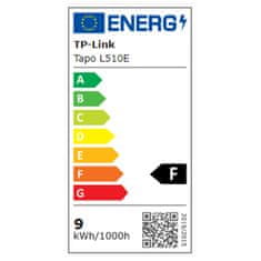 TP-Link TAPO L510E žarulja, 9 W, E27, LED, Dimmable, Wi-Fi, 2 komada