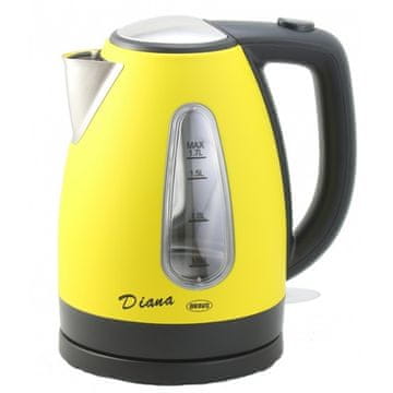 BRAVO Električno kuhalo za vodu DIANA NEREZ B-4360 yellow