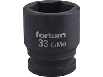 Fortum Utičnica (4703033) udarni nasadni ključ, 3/4", 33 mm, D 57 mm, CrMoV