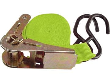 Extol Craft Zatezni remen (9681) račva s kukama, 5m x 28mm, maks. 150kg