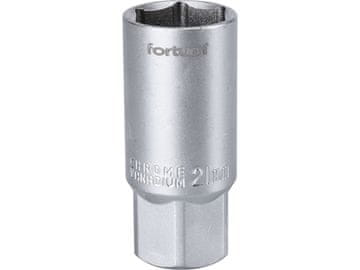 Fortum Utičnica (4700901) spark plug socket, 1/2", 21mm, L 65mm, 61CrV5