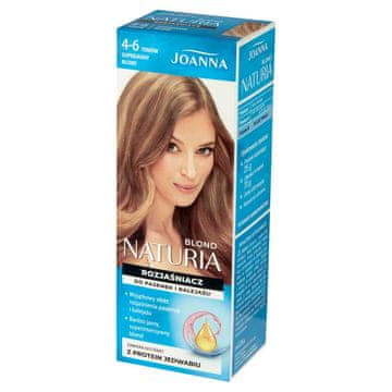 Joanna Naturia Super svijetlo plava posvjetljivač za pramenove i balayage 4-6 tonova 1 pakiranje.