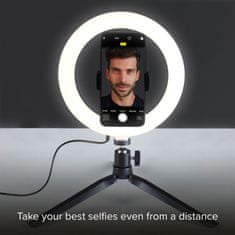 SBS selfie prsten sa svjetlom i postoljem, 20 cm