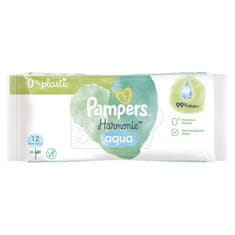 Pampers Harmonie Aqua hidratantne maramice, 12 komada