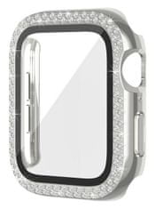 Worryfree Bling Bumper Apple Watch kućište, 41 mm, srebrna