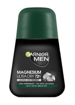 Garnier Men roll-on dezodorans Magnezij Ultra Dry 72h - Dugotrajna zaštita od isušivanja 50ml