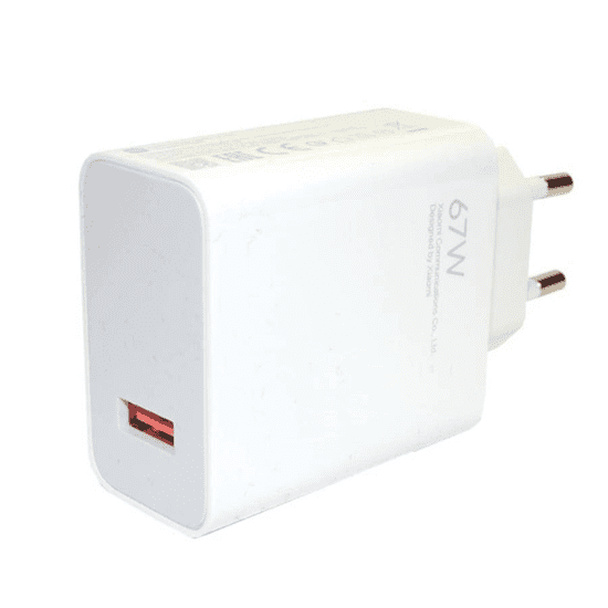 Xiaomi MDY-12-EH kućni punjač, USB-A, 67 W, bijela