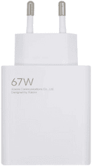 Xiaomi MDY-12-EH kućni punjač, USB-A, 67 W, bijela