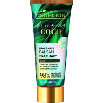 Bielenda Bronzing Coco hidratantni balzam za tijelo s bronzerom, 200 ml