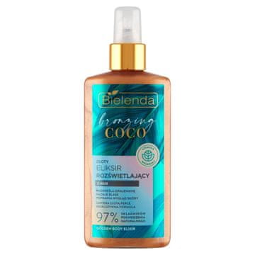 Bielenda Bronzing Coco Zlatni iluminirajući eliksir za tijelo 150 ml