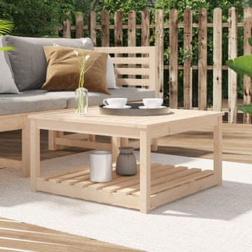 Vidaxl Vrtni stol, 82,5x82,5x45 cm, Masivni borov drvo