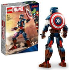 LEGO Marvel 76258 Figura koja se može sastaviti: Kapetan Amerika