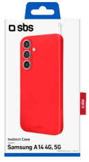 SBS Instinct maskica ​​za Galaxy A14 4G/5G, crvena