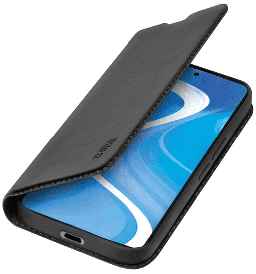 SBS Wallet Lite maskica za Galaxy A54, preklopna, crna