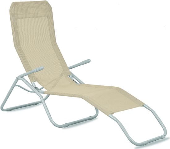 Aga Vrtni ležaljka SIESTA Bež