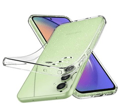 Spigen Liquid Crystal Glitter maskica ​​za Galaxy A54, prozirna