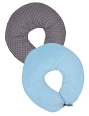 COSING Minky jastuk za dojenje, plavi