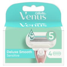 Gillette Venus Sensitive Extra Smooth zamjenska glava, 4 komada