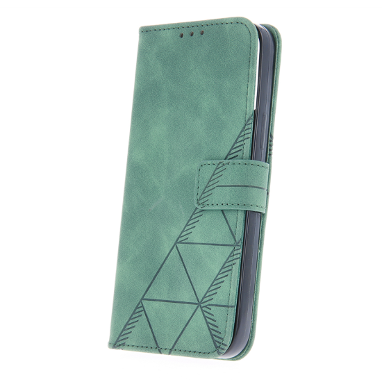 Havana Fancy Diary Grafik maskica za Samsung Galaxy A13 5G/Galaxy A04s, preklopna, zelena