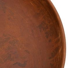 Vidaxl Posuda za vatru 57 cm čelična