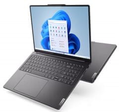 Lenovo Yoga Pro 9 prijenosno računalo, i7-13705H, 16 3.2K 165Hz, 16GB, SSD1TB, RTX4050, W11H, sivi (83BY001LSC)