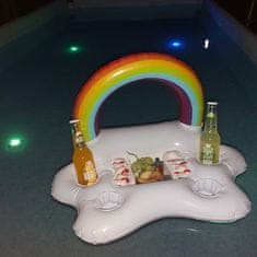 Cool Mango plutajući stol za napitke za bazen, napuhavajući od PVC-a, 60 x 40 x 41 cm - Pooltable