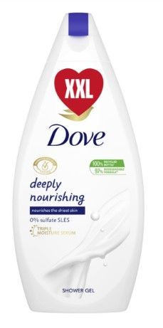 Dove gel za tu iranje Deeply Nourishing 500 ml MALL.HR