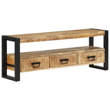 Vidaxl TV ormarić 120x30x45 cm masivno drvo manga