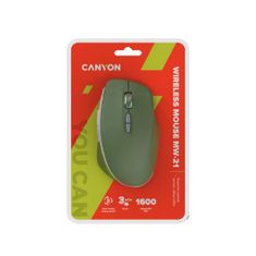 Canyon MW-21 miš, bežični, zelena (CNS-CMSW21SM)