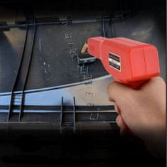 Vixson Aparat za varenje plastike s 400 spojnica, kleštima i nožem – za popravak plastike na autu | BONDSTAPLE