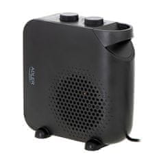 AD ADLER AD 7725 Grijač/ventilator, 2000W, crni