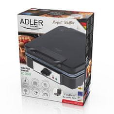 AD Adler AD 3049 Aparat za vafle 1800W, crni