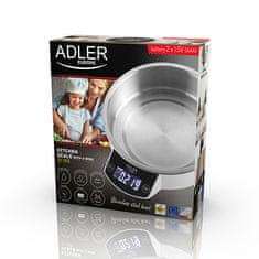 AD ADLER AD 3166 Kuhinjska vaga s posudom, 5 kg