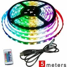 Aerbes LED traka RGB s daljinskim upravljačem 5m