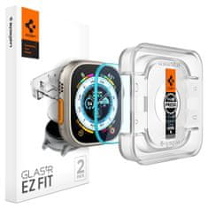 Spigen EZ Fit zaštitno staklo, za Apple Watch Ultra 2/Ultra 49 mm, 2/1