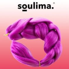 Soulima Kosa Kanekalon sintetička Pletenice Ombre ljubičasta ISO