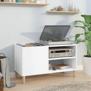 Vidaxl Ormarić za ploče Bijeli 84,5 x 38 x 48 cm Materijal na bazi drveta