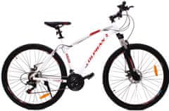 Olpran Player 28 brdski bicikl, bijelo-crveni