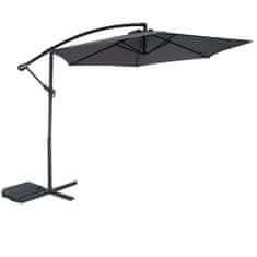 Aga Vrtni suncobran MR2025 300 cm Tamno sivi