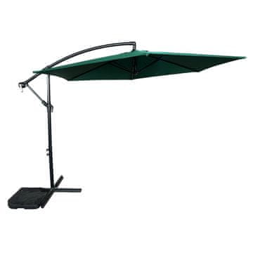 Aga Vrtni suncobran MR2025 300 cm Tamnozeleni