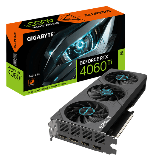 Gigabyte GeForce RTX 4060 Ti EAGLE 8G grafička kartica, 8 GB GDDR6 (GV-N406TEAGLE-8GD)