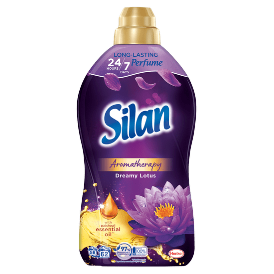 Silan Aromatherapy omekšivač, Dreamy Lotus, 1364 l, 62 pranja