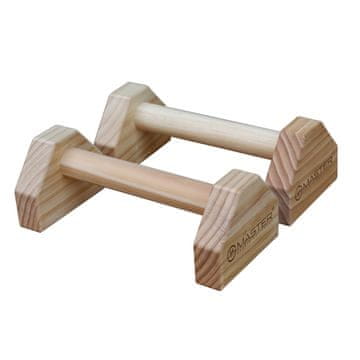 Master Push Up Bar - držač za ručke drveni stalak 30 x 13 x 10,5 cm