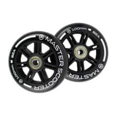 Master Rezervni kotači za skutere Stunt 100 mm - crni
