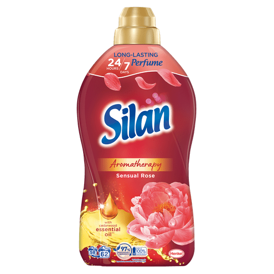 Silan Aromatherapy omekšivač, Sensual Rose, 1.364 ml, 62 pranja