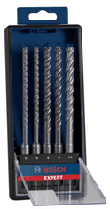 BOSCH Professional 5-dijelni set svrdla za udarne bušilice EXPERT SDS plus-7X, 6/6/8/8/10 mm (2608900198)