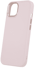 Onasi Satin maskica za iPhone 12 / 12 Pro, silikonska, ružičasta